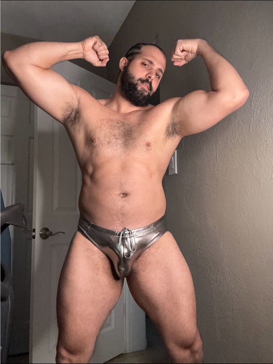 Tulio Other - TULIO Men's Metallic Silver Swim Briefs with Drawstring